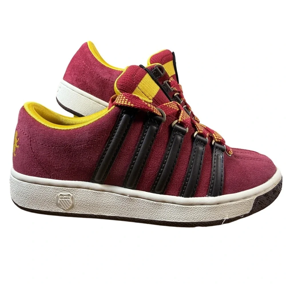 Harry Potter K-Swiss Gryffindor Sneakers NIB Size: Women's‎ 7.5 Men's 6 Youth 6Y